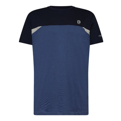 Blue - Front - Crosshatch Mens Castlebay Short-Sleeved T-Shirt