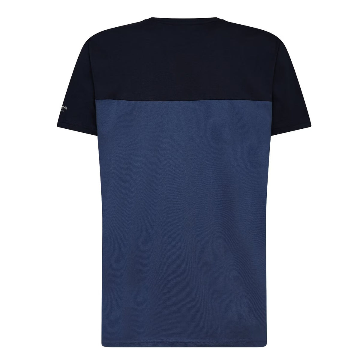 Blue - Back - Crosshatch Mens Castlebay Short-Sleeved T-Shirt