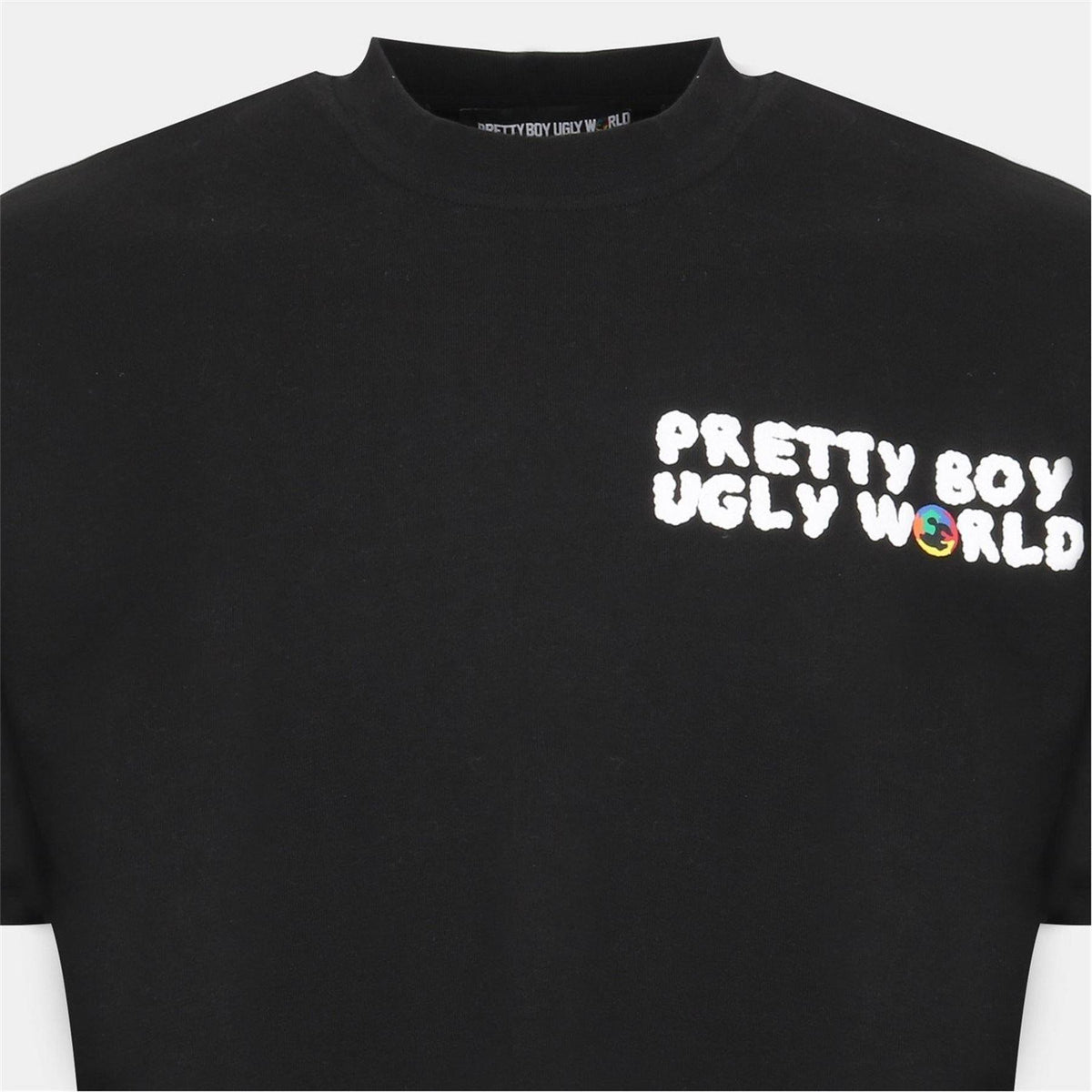 Black - Lifestyle - Pretty Boy Ugly World Mens Regular T-Shirt