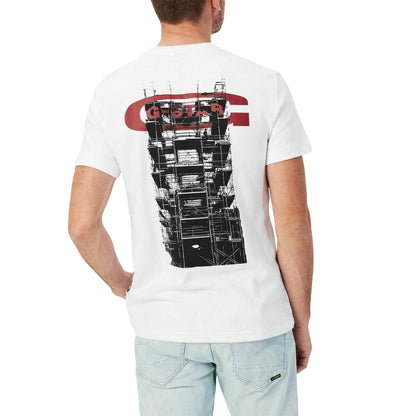 White - Pack Shot - G-Star Mens Raw T-Shirt