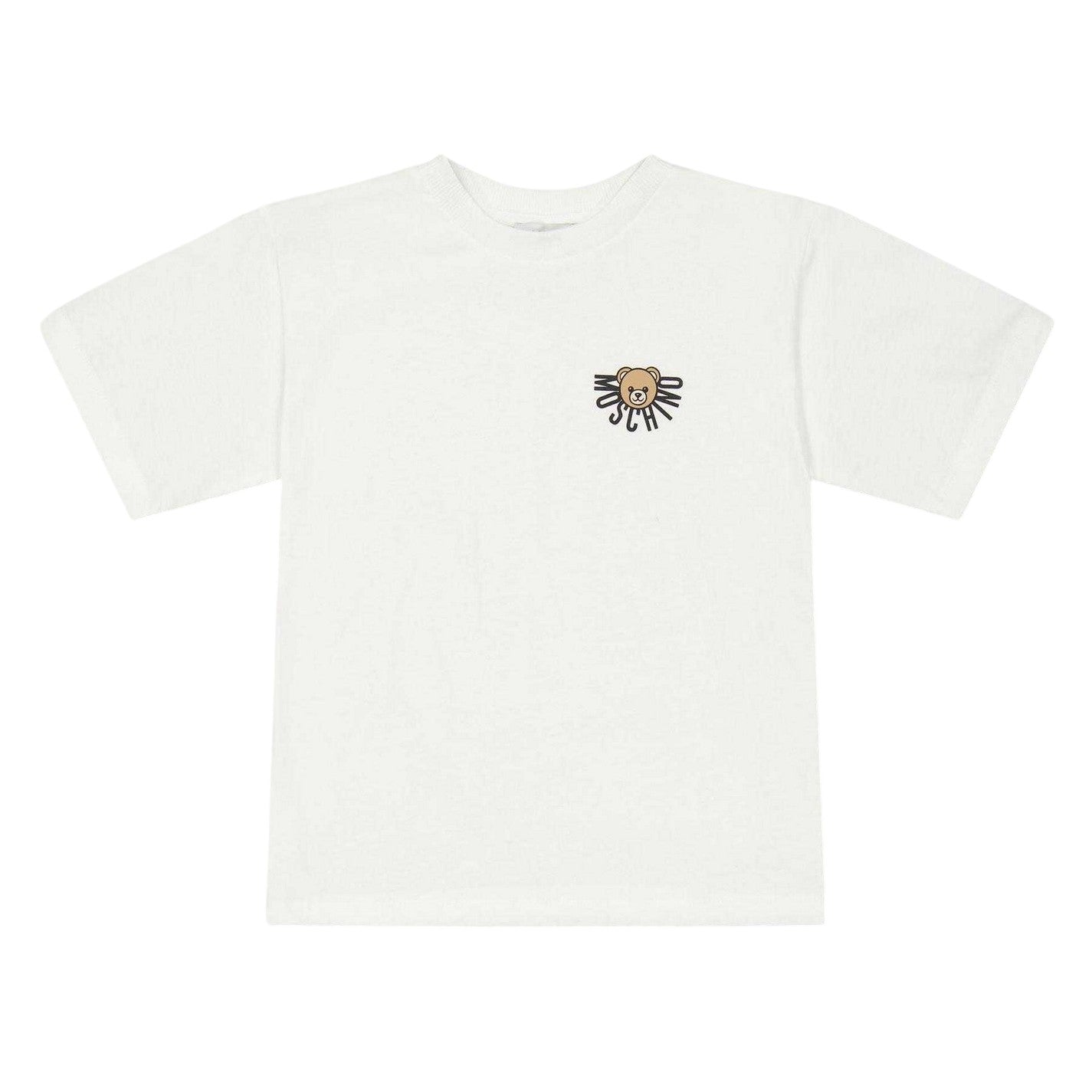 Cloud - Front - Moschino Childrens-Kids Teddy Breathable T-Shirt