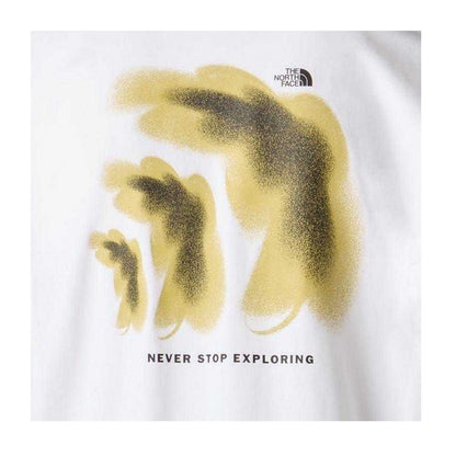 White - Side - The North Face Mens 1966 Graphic Crew Neck T-Shirt
