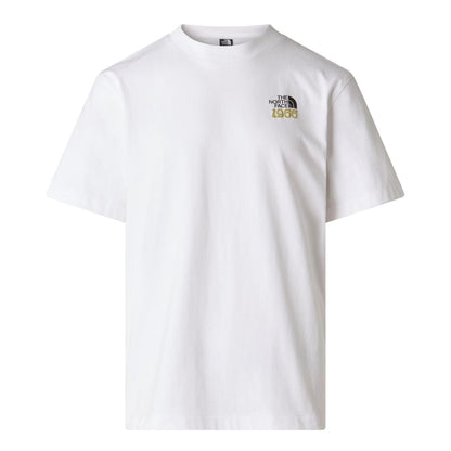 White - Front - The North Face Mens 1966 Graphic Crew Neck T-Shirt