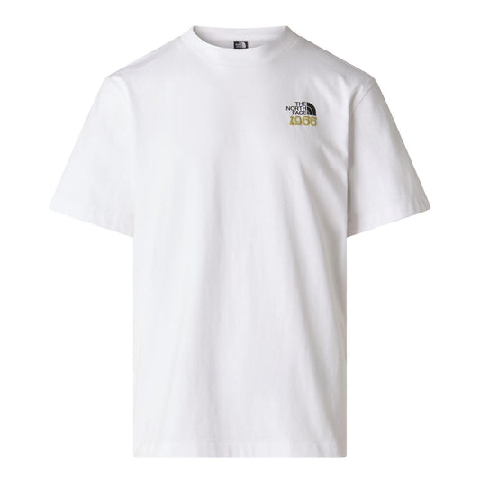 White - Front - The North Face Mens 1966 Graphic Crew Neck T-Shirt