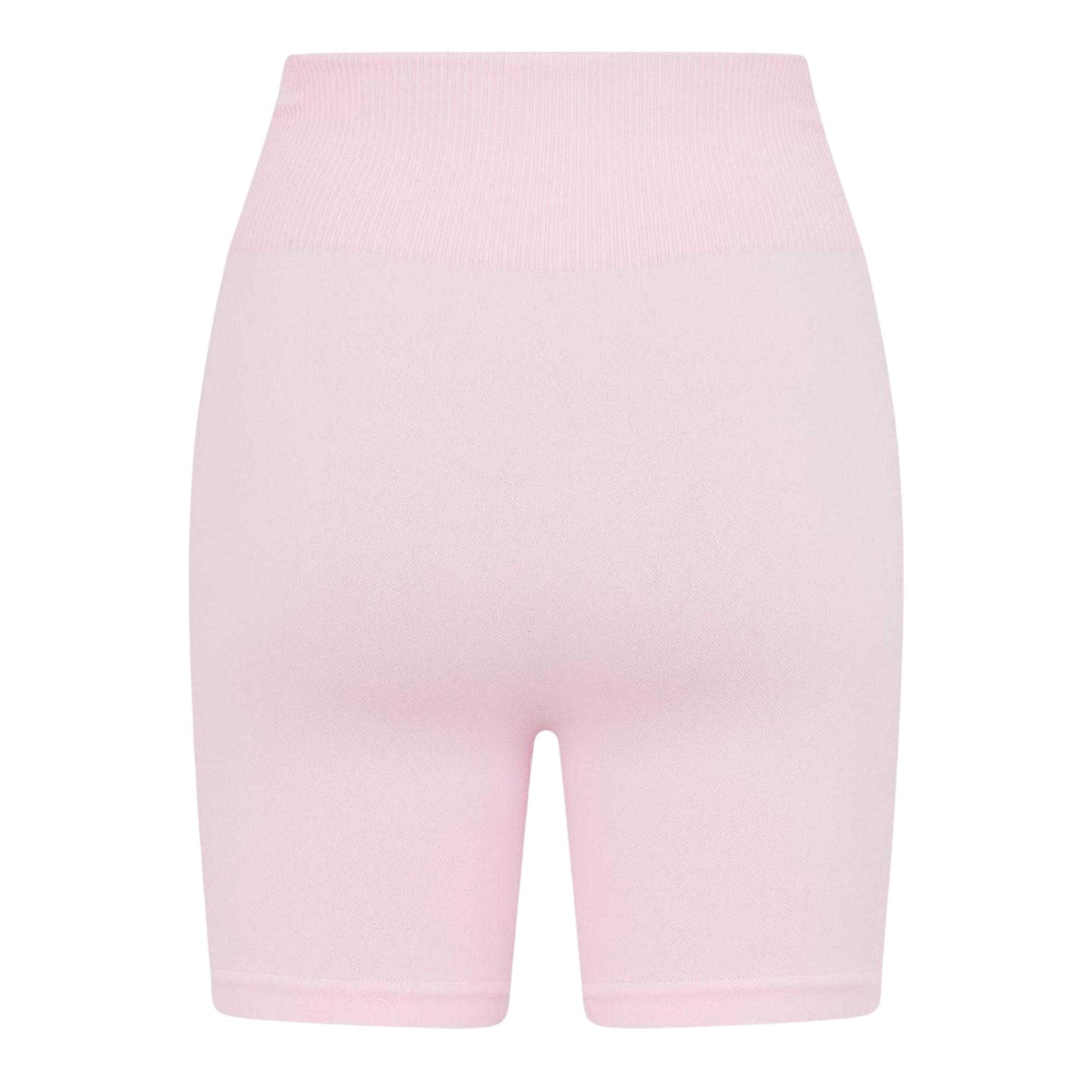 Chalk Pink - Back - PE Nation Womens-Ladies Restore Performance Athletic Workout Shorts