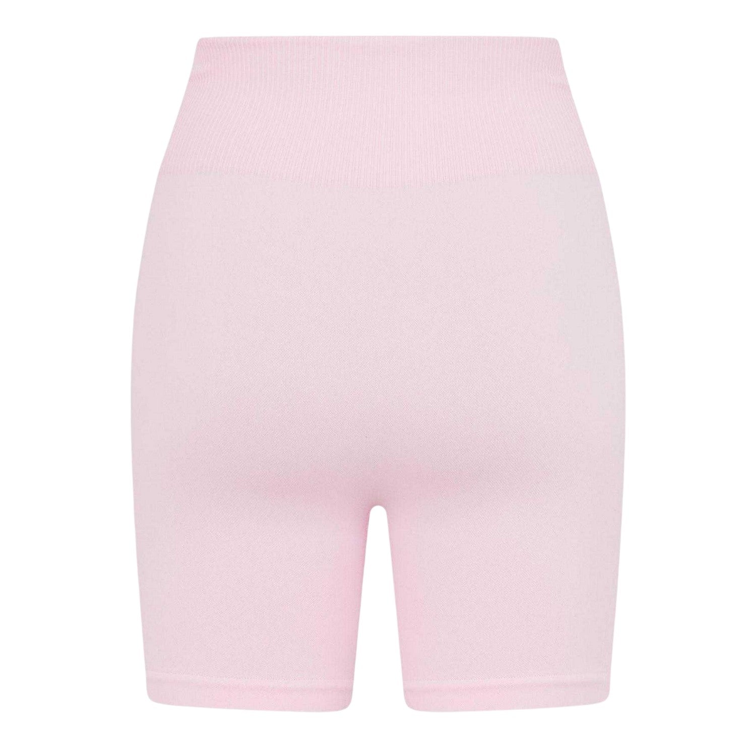 Chalk Pink - Back - PE Nation Womens-Ladies Restore Performance Athletic Workout Shorts