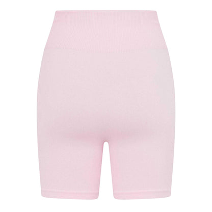 Chalk Pink - Back - PE Nation Womens-Ladies Restore Performance Athletic Workout Shorts
