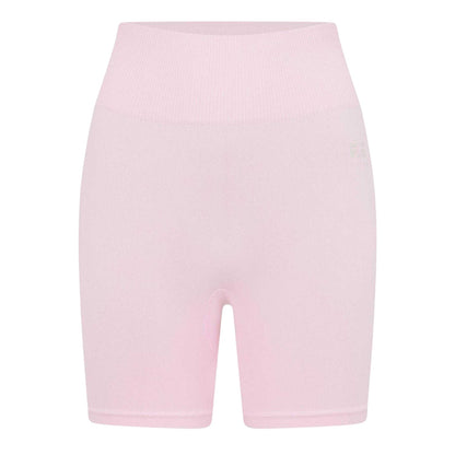 Chalk Pink - Front - PE Nation Womens-Ladies Restore Performance Athletic Workout Shorts