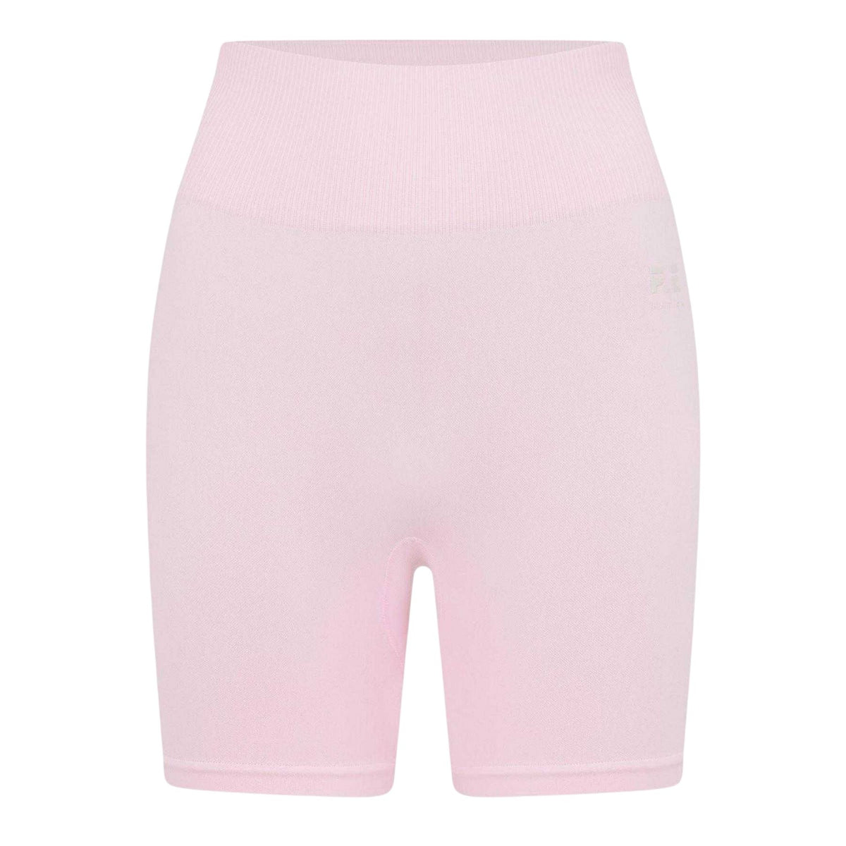Chalk Pink - Front - PE Nation Womens-Ladies Restore Performance Athletic Workout Shorts
