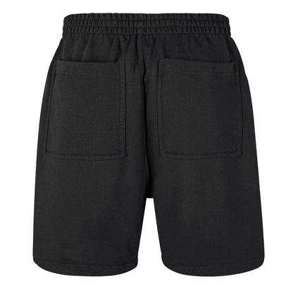 Black - Back - Represent Mens Owners Club Loopback Jersey Shorts