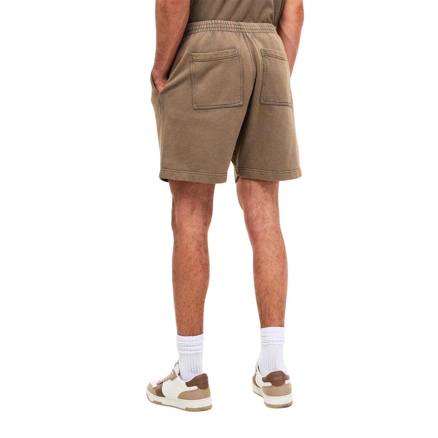 Almond - Lifestyle - Represent Mens Owners Club Loopback Jersey Shorts