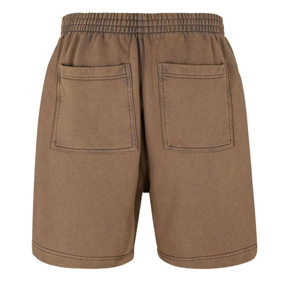 Almond - Back - Represent Mens Owners Club Loopback Jersey Shorts
