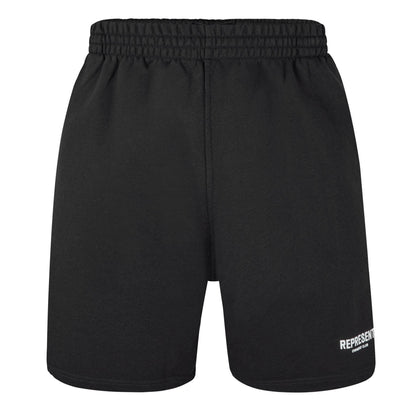 Black - Front - Represent Mens Owners Club Loopback Jersey Shorts