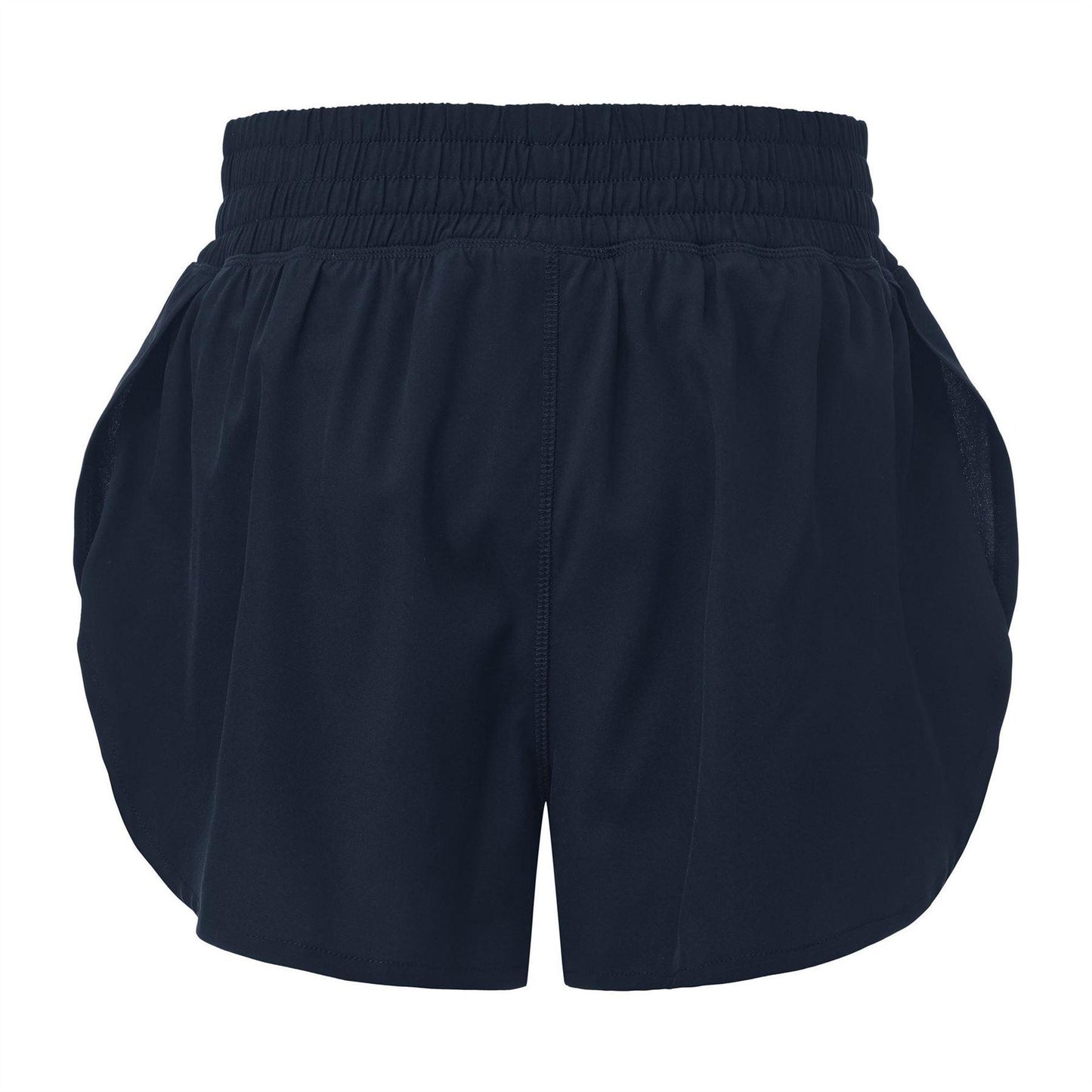 Blue - Back - LA Gear Womens-Ladies Essential 2 in 1 High Waist Running Shorts