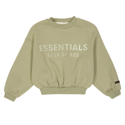 Abbeystone - Front - Fear Of God Essentials Childrens-Kids Logo Relaxed Fit Sweatshirt