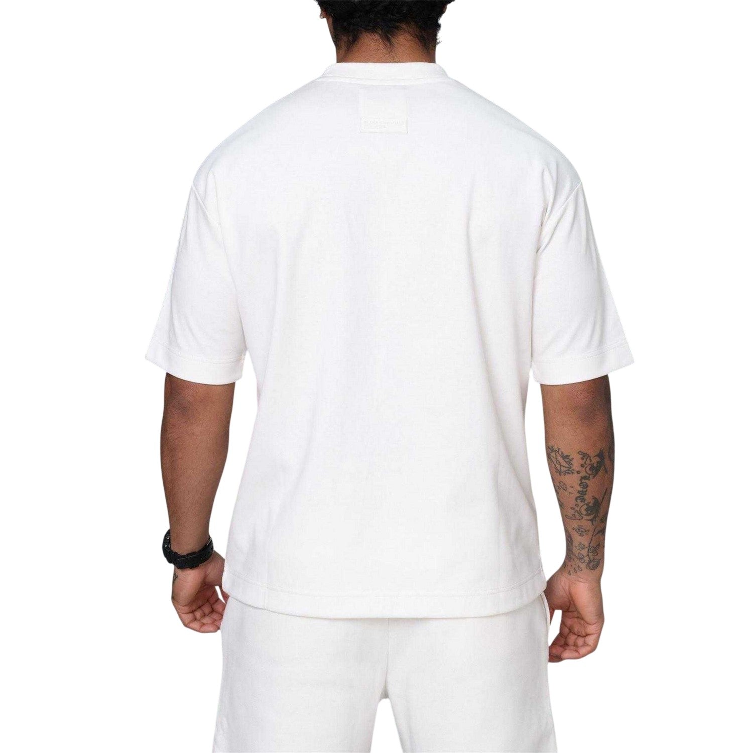 Off White - Lifestyle - Blank Essentials Mens Cotton Blend Oversized T-Shirt