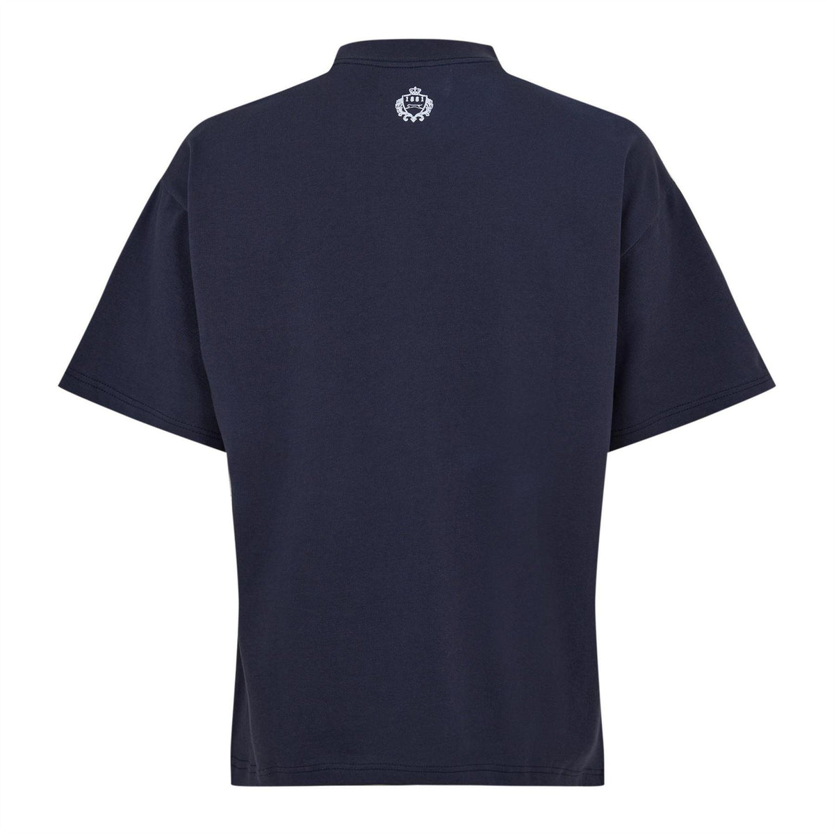 Dark Navy - Back - Slazenger Mens Court Tennis T-Shirt