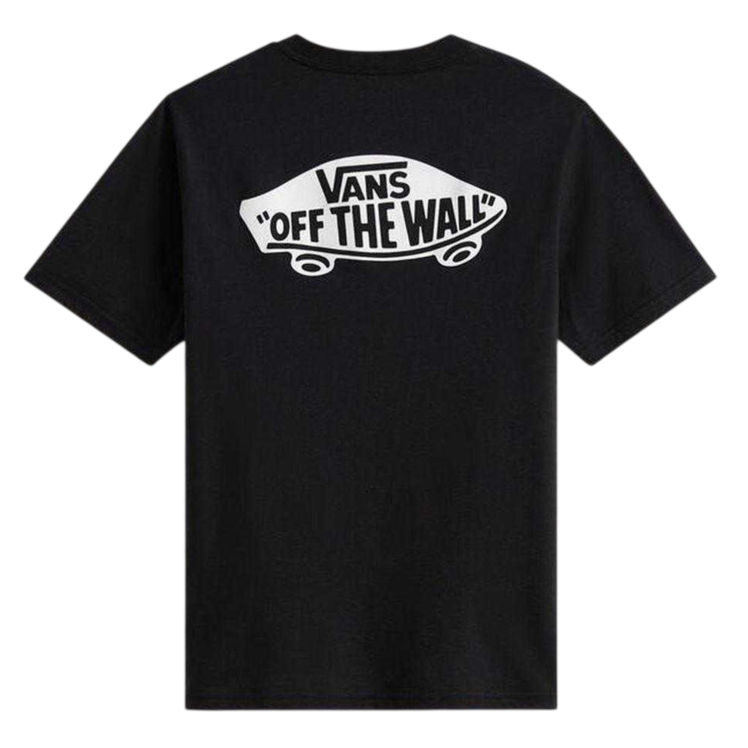 Black - Back - Vans Childrens-Kids Short-Sleeved T-Shirt