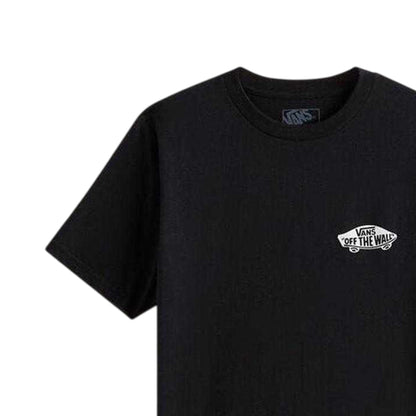 Black - Side - Vans Childrens-Kids Short-Sleeved T-Shirt