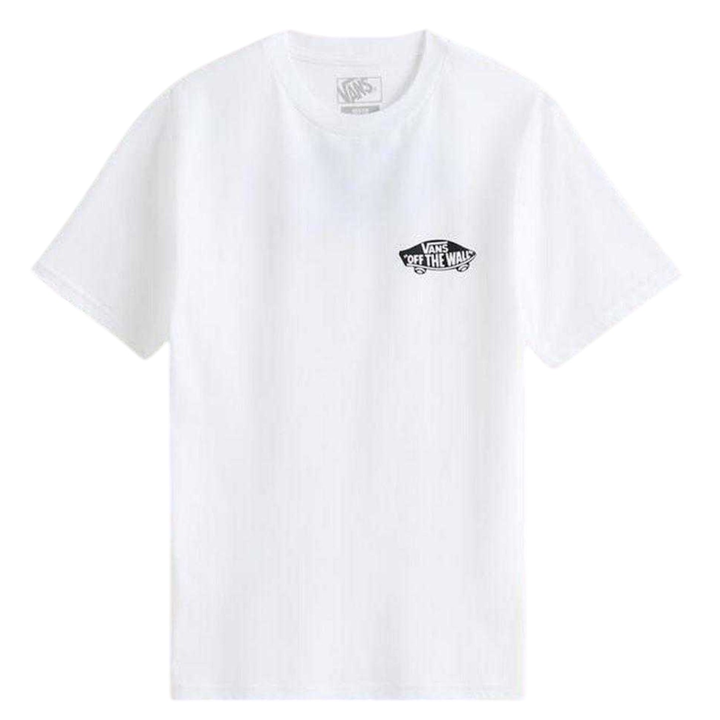 White - Front - Vans Childrens-Kids Short-Sleeved T-Shirt