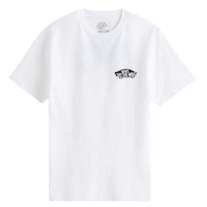 White - Front - Vans Childrens-Kids Short-Sleeved T-Shirt