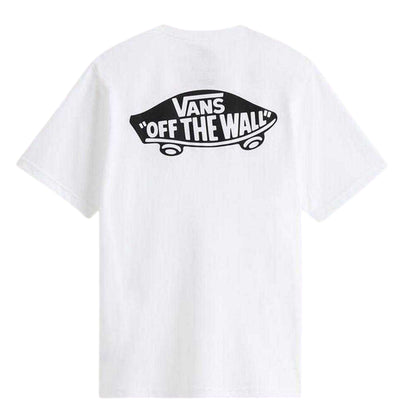 White - Back - Vans Childrens-Kids Short-Sleeved T-Shirt