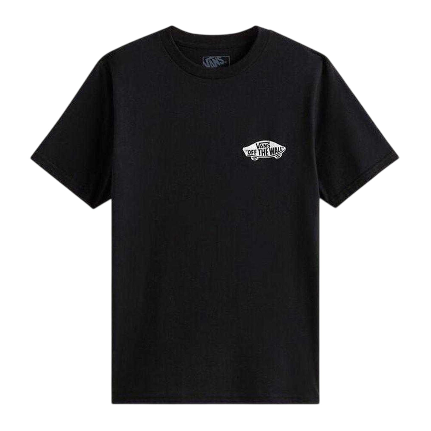 Black - Front - Vans Childrens-Kids Short-Sleeved T-Shirt