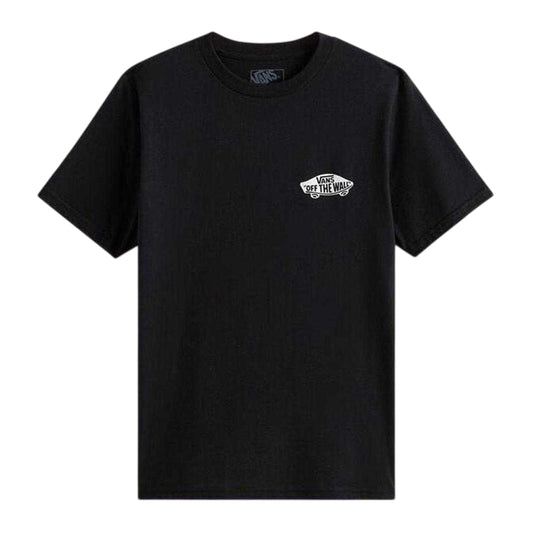 Black - Front - Vans Childrens-Kids Short-Sleeved T-Shirt