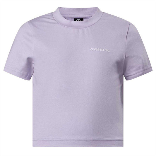 Hyacinth - Front - Gym King Childrens-Kids 365 Embroidered Logo Short-Sleeved T-Shirt