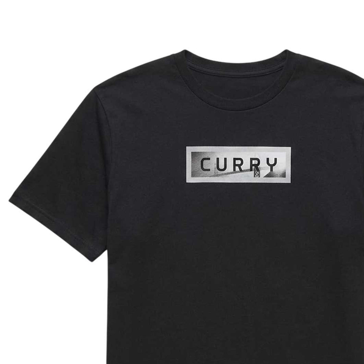 Black - Side - Under Armour Mens Curry Graphic Print T-Shirt