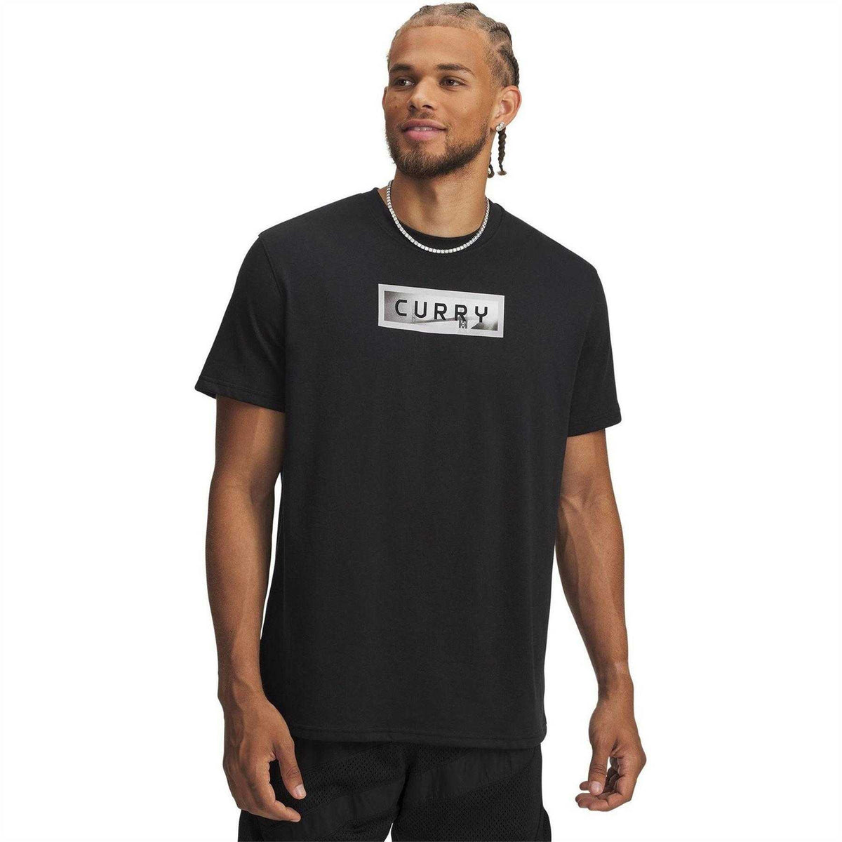 Black - Lifestyle - Under Armour Mens Curry Graphic Print T-Shirt