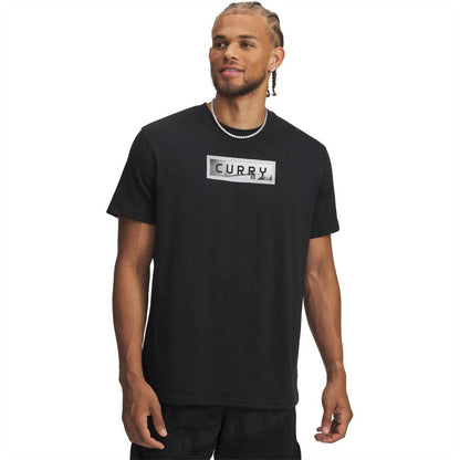 Black - Lifestyle - Under Armour Mens Curry Graphic Print T-Shirt