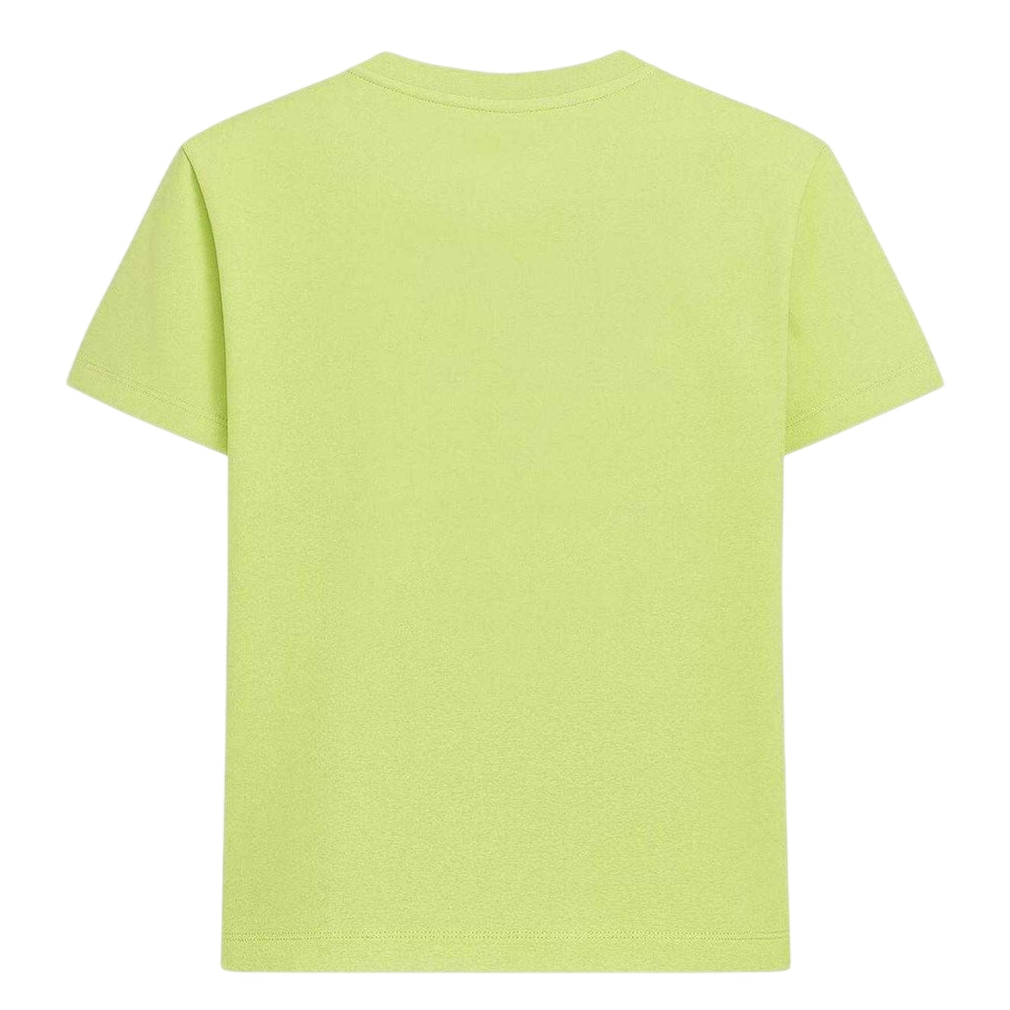 Green - Back - Roberto Cavalli Childrens-Kids Logo Regular Short-Sleeved T-Shirt
