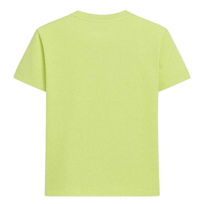 Green - Back - Roberto Cavalli Childrens-Kids Logo Regular Short-Sleeved T-Shirt