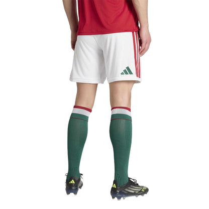 White-Red - Lifestyle - Adidas Mens World Cup Hungary Home Shorts