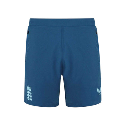 Ensign Blue - Front - Castore Mens 26-27 England Cricket Shorts