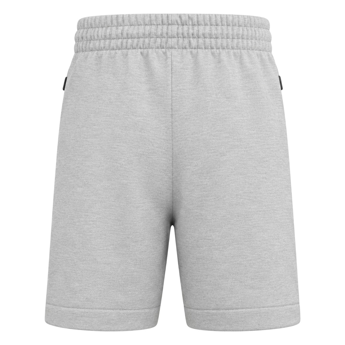 Medium Heather Grey - Back - Adidas Mens Z.N.E. Logo Shorts