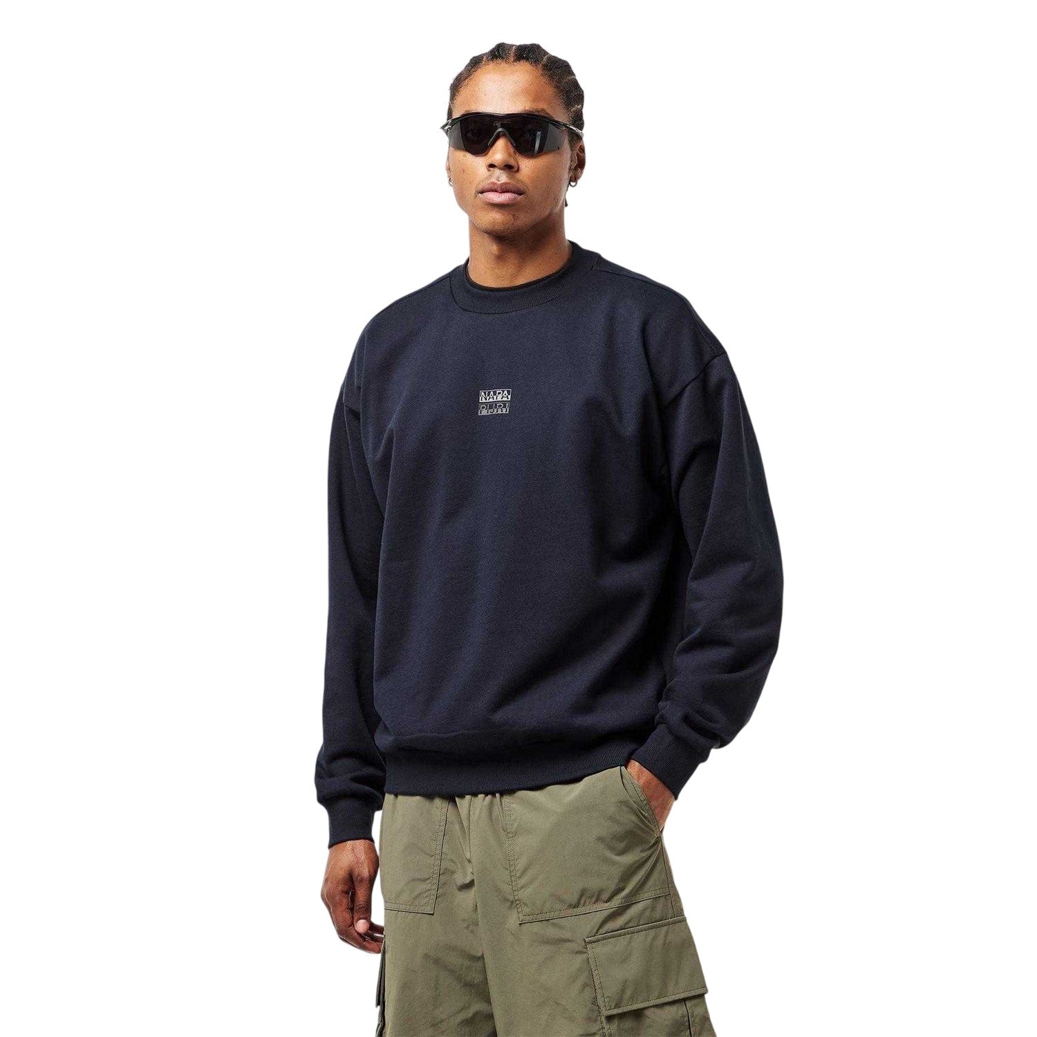 Black Beauty - Lifestyle - Napapijri Mens Elevated Relaxed Fit Sweatshirt