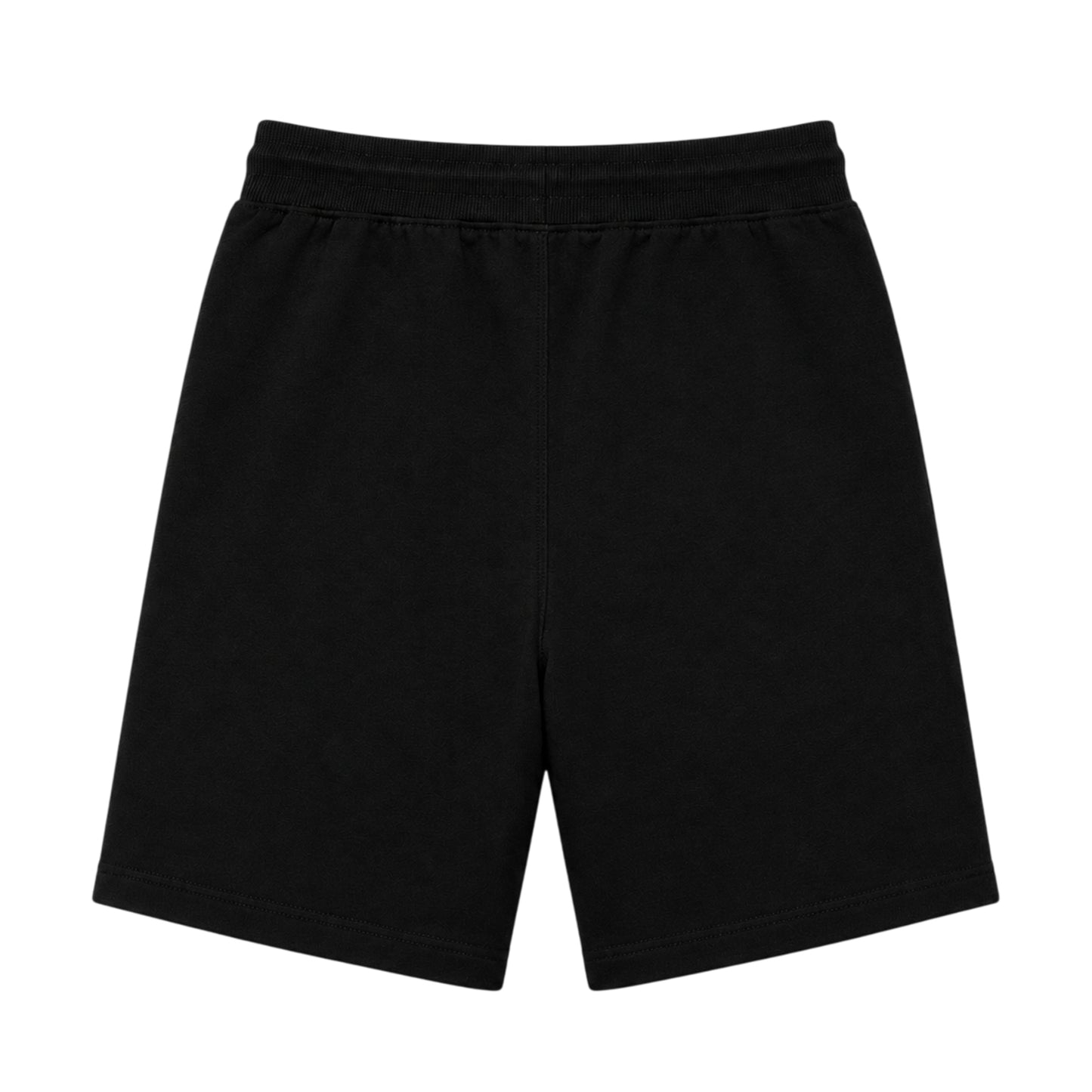 Black - Back - Calvin Klein Childrens-Kids Jeans Embroidered Logo Shorts
