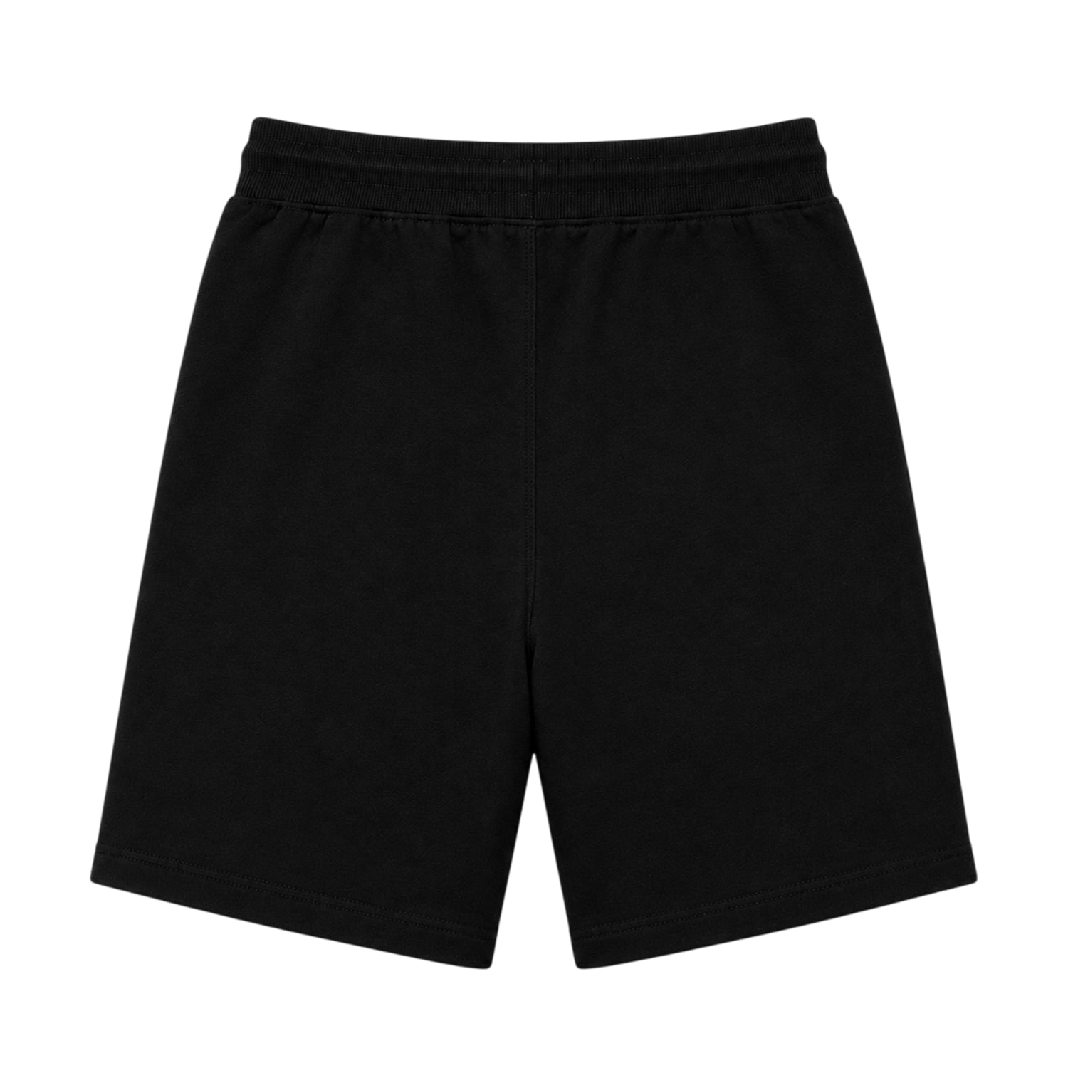 Black - Back - Calvin Klein Childrens-Kids Jeans Embroidered Logo Shorts