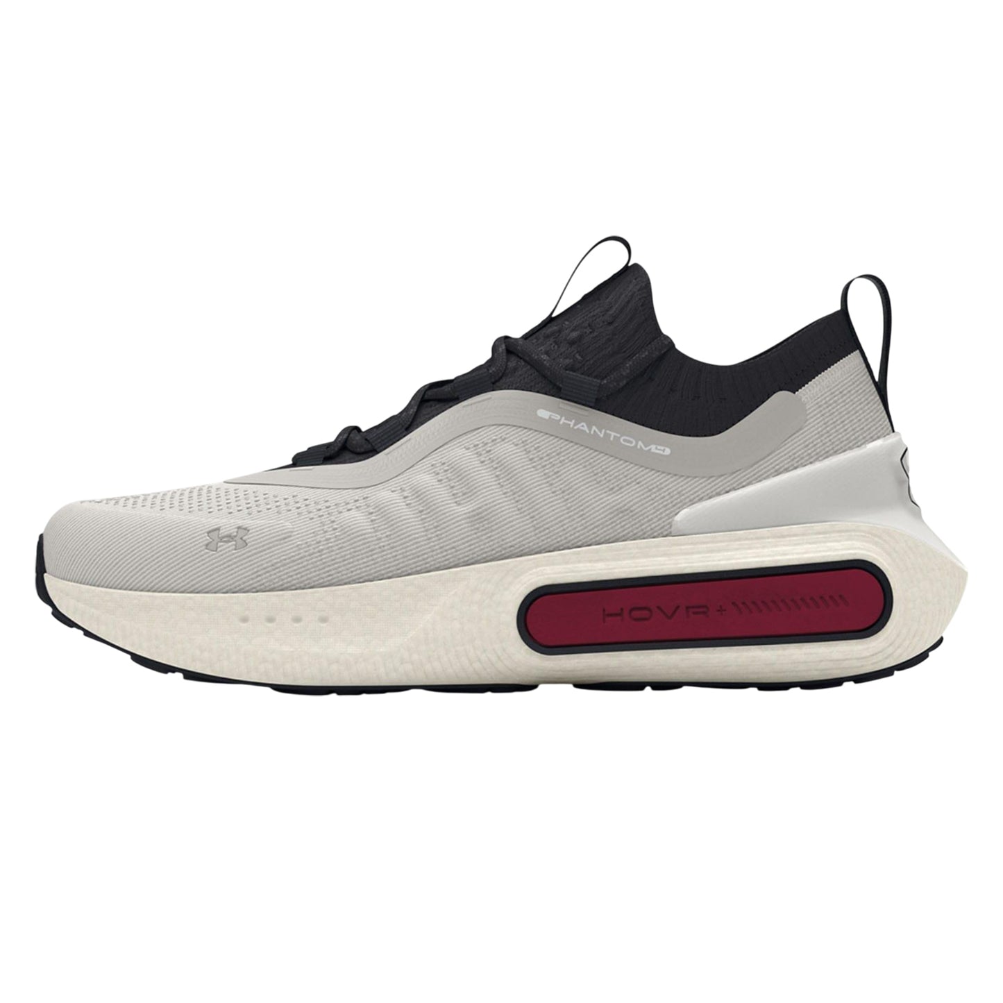 White - Side - Under Armour Unisex Adult Phantom 4 Running Trainers