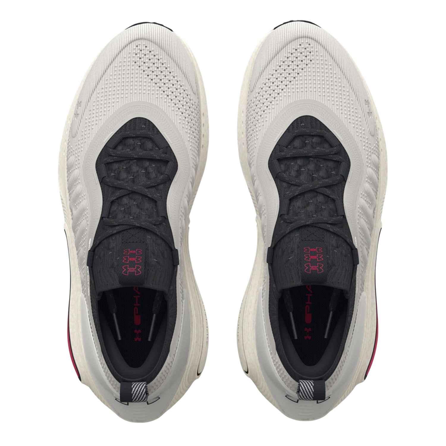 White - Lifestyle - Under Armour Unisex Adult Phantom 4 Running Trainers