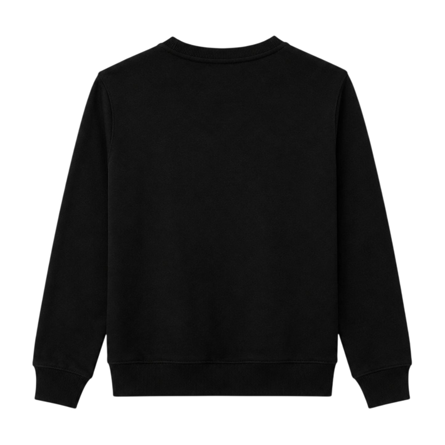 Black - Back - Calvin Klein Childrens-Kids Logo Crew Neck Sweatshirt