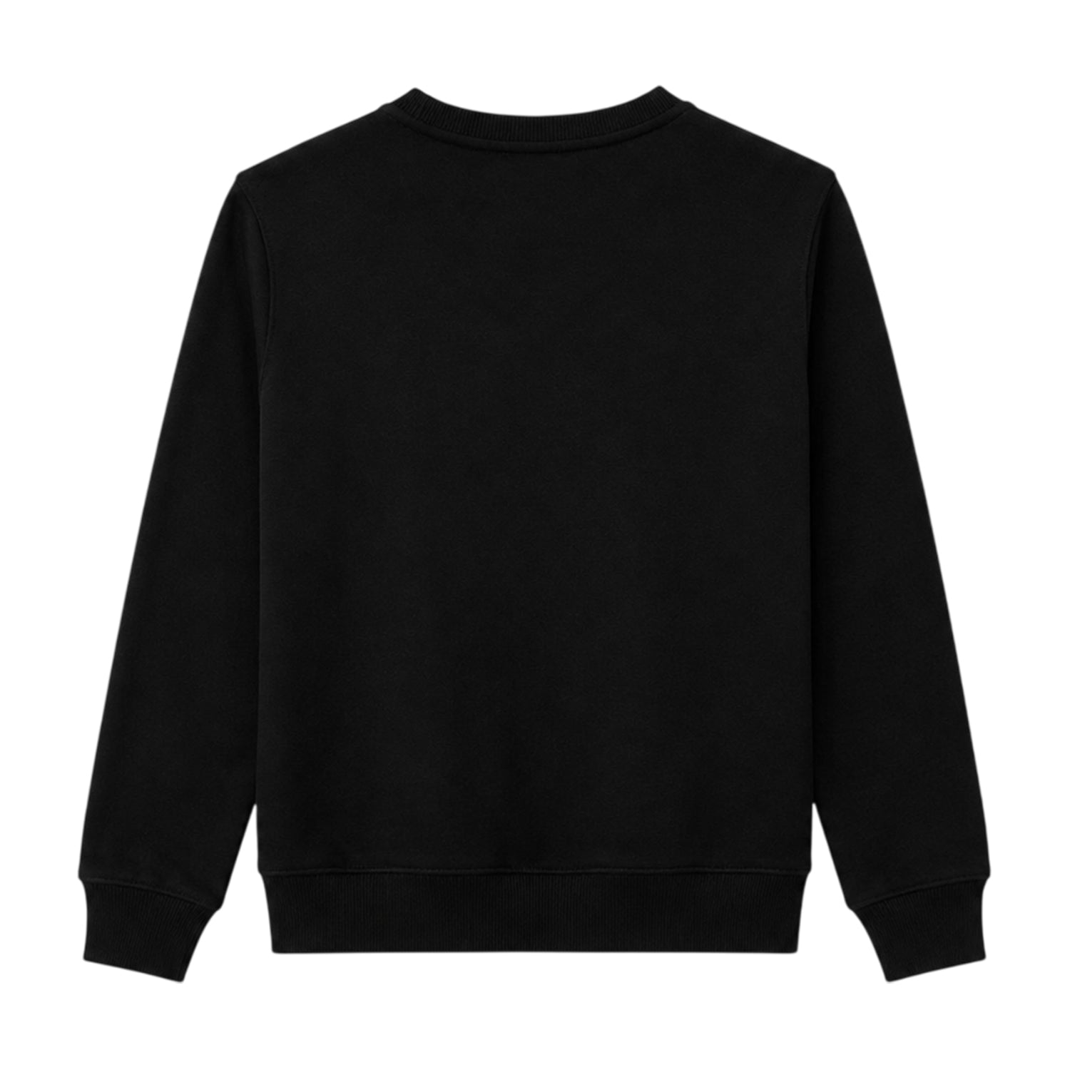 Black - Back - Calvin Klein Childrens-Kids Logo Crew Neck Sweatshirt