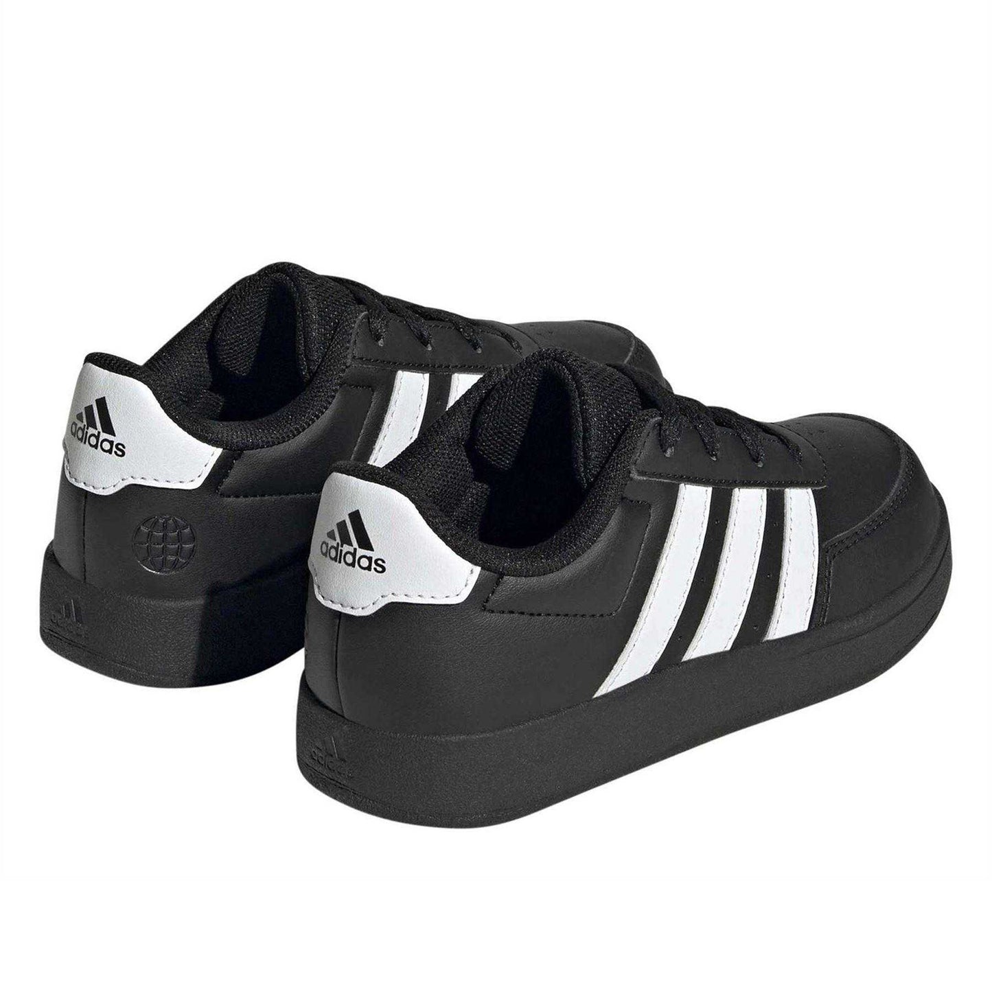 Core Black - Back - Adidas Childrens-Kids Breaknet 2.0 Lace Up Trainers