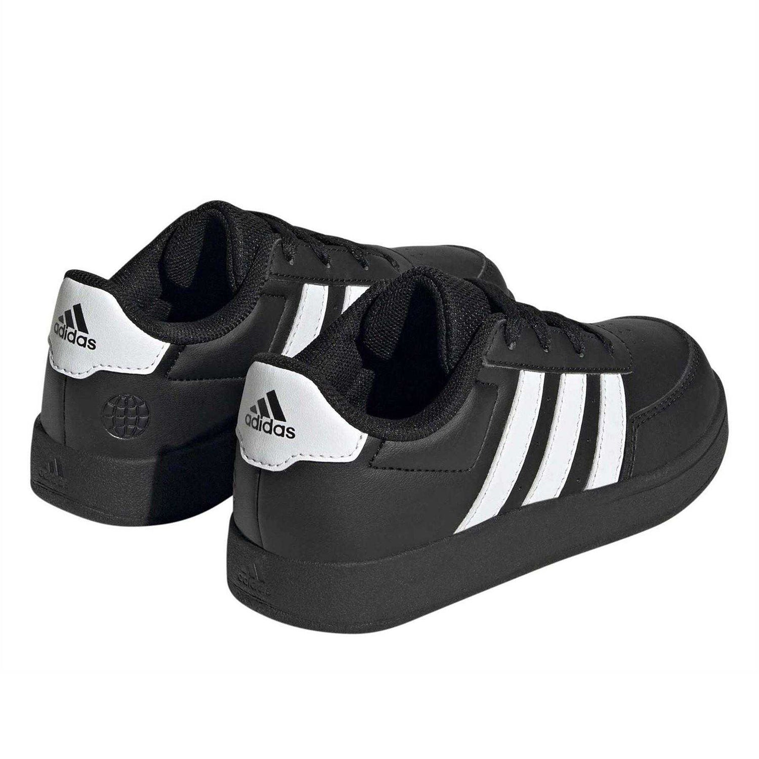Core Black - Back - Adidas Childrens-Kids Breaknet 2.0 Lace Up Trainers