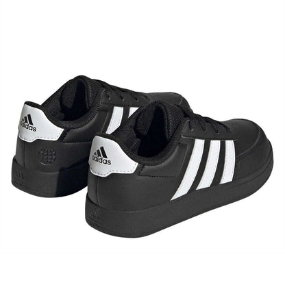 Core Black - Back - Adidas Childrens-Kids Breaknet 2.0 Lace Up Trainers