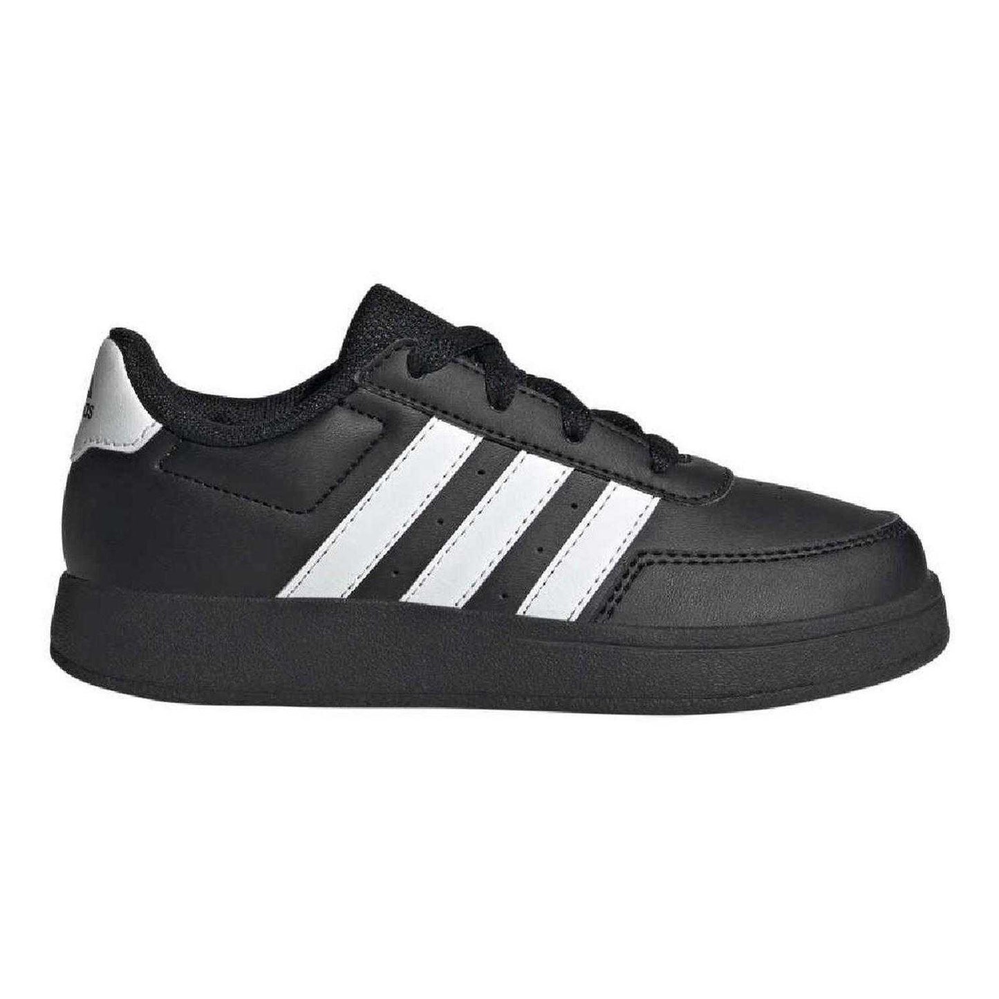 Core Black - Front - Adidas Childrens-Kids Breaknet 2.0 Lace Up Trainers