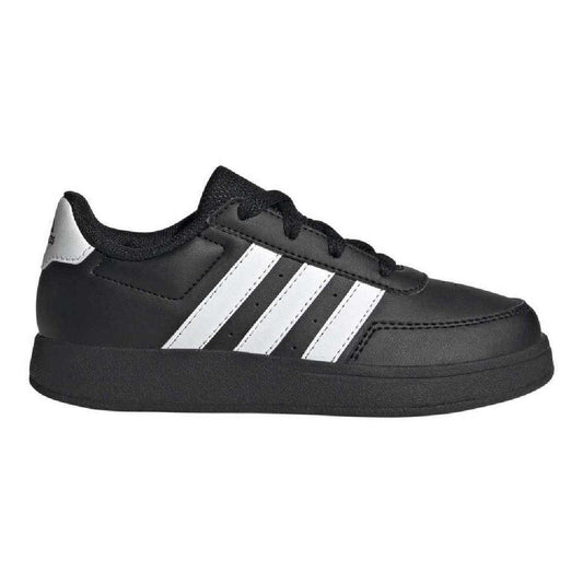 Core Black - Front - Adidas Childrens-Kids Breaknet 2.0 Lace Up Trainers