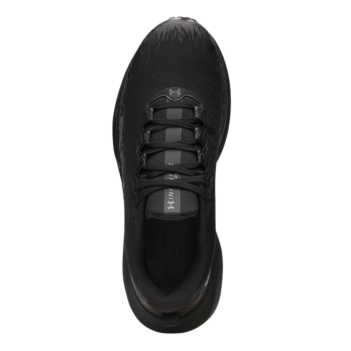 Black - Side - Under Armour Mens Infinite Pro Trainers
